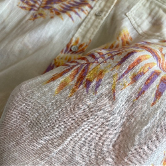 NEW ITEM✨Scoop NYC Pattern Accented Button Down - Picture 7 of 8